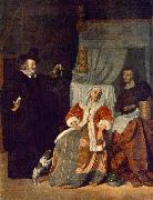 METSU, Gabriel, Visit of the Physician sg